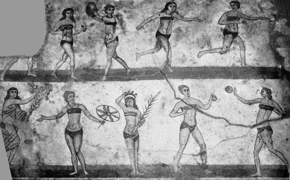 what were spartan women trained in
